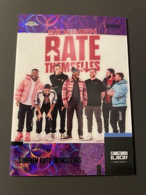 Topps Chrome Sidemen 2023 Sidemen Rate Themselves /10
