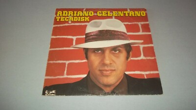 ADRIANO CELENTANO - TECADISK - LP - MADE IN FRANCE  