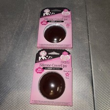 Hollywood Fashion Secrets Silicone Nipple Cover Ups For Dark Skin Tones 2 Pairs