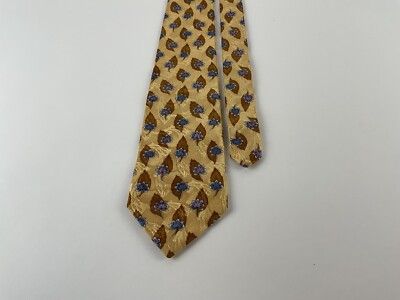 Robert Talbott Best Of Class Pre-owned Excellent Condition Gold / Brown