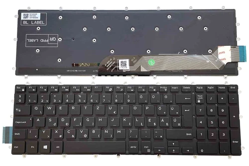 Backlit Hungarian Keyboard for Dell Inspiron 15 5565 5567 5570 5575 5665 5765 HU