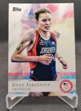 2012 Topps U.S. Olympic Team #68 Gwen Jorgensen Triathlon trading card