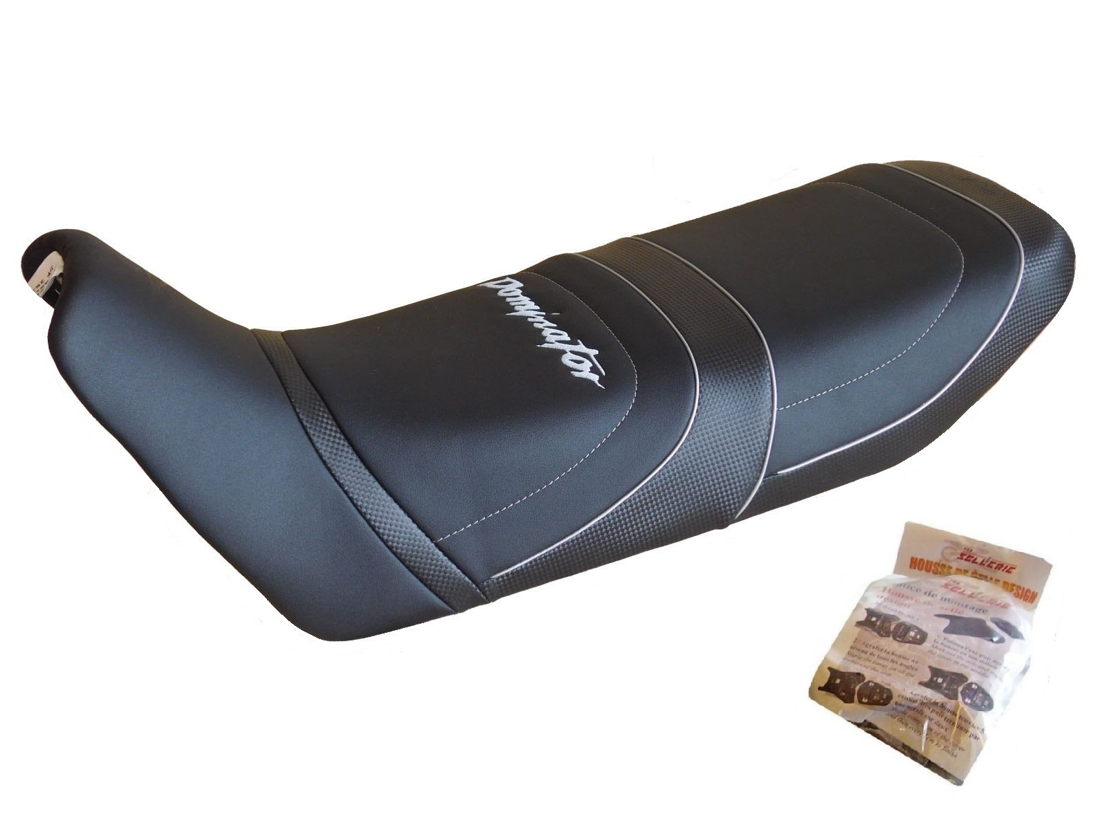 Housse de selle Top Sellerie pour Honda Dominator NX 650 RD02 finition premium
