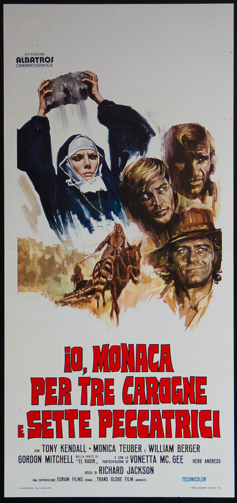Locandina di Io monaca... per tre carogne e sette peccatrici (1972)