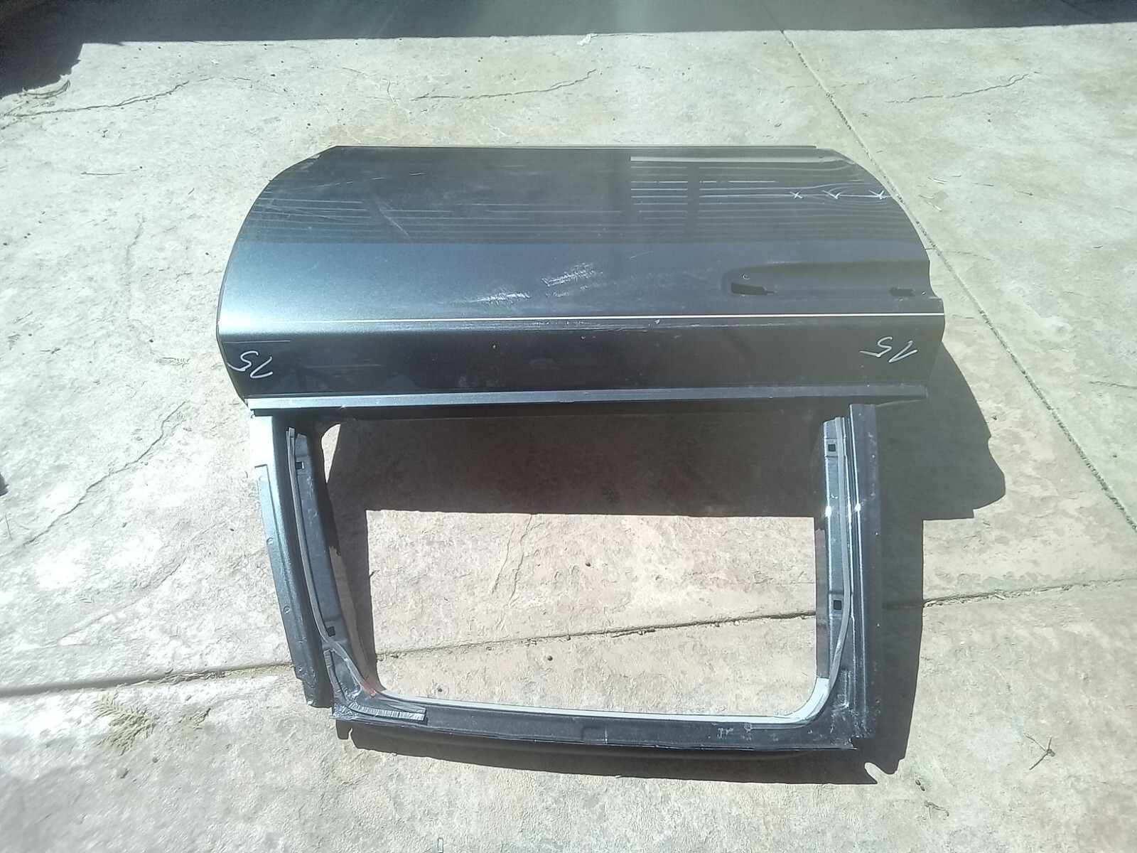 2010-18   ROLLS ROYCE GHOST RR4   REAR   LEFT DRIVER  DOOR SHELL OEM  SHORT
