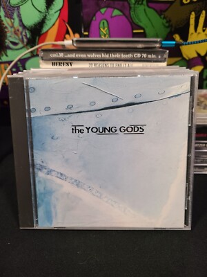 T.V. Sky by The Young Gods (CD, 1992, Play It Again Sam Records USA) *DMG  CASE