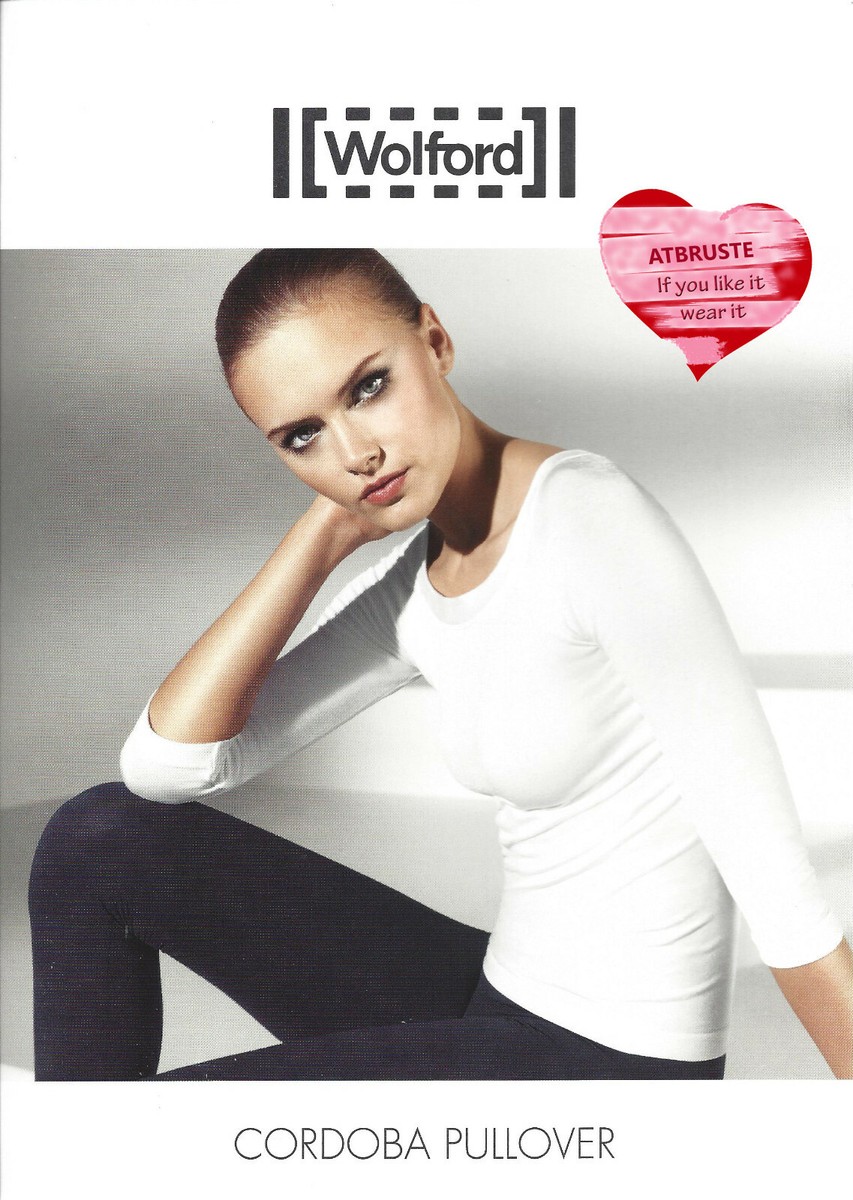 Wolford Cordoba Pullover • XS • lipstick rot Baumwolle auf