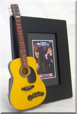NANCY  ANN WILSON Hearts Miniature Guitar Frame