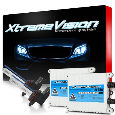 XtremeVision 35W AC HID Kit Xenon Headlight 9012 43K 10K 12K 15K 30K 3K 5K 6K