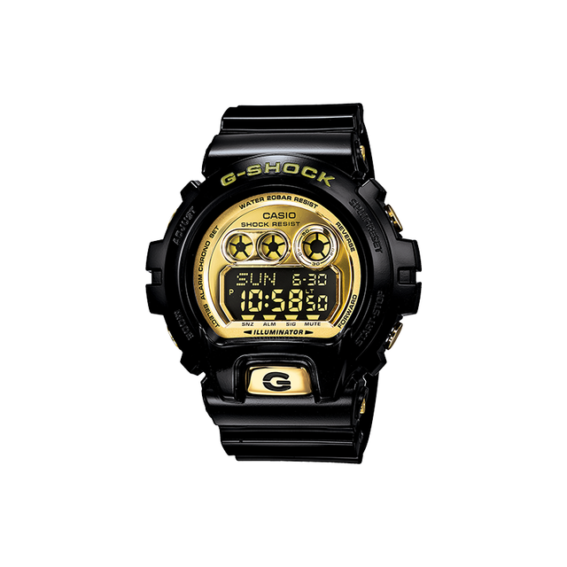 casio g shock gold dial