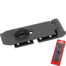 Neilsen Hasp and Staple Gate Door Shed Latch Lock Box Padlocks 115mm x 38mm