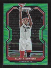 Tianna Hawkins 2021 Panini Prizm WNBA Prizms Green Atlanta Dream #62