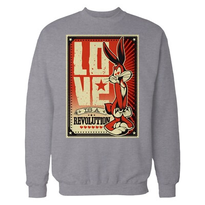 Looney Tunes Bugs Bunny Splash Love Revolution offizielles Sweatshirt