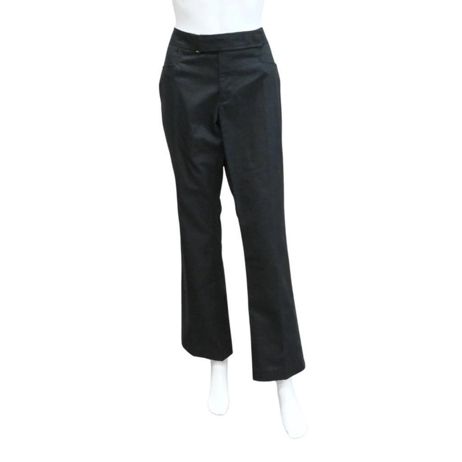 Gucci   Pantalon noir jambe droite boucle taille : IT 46 / environ US 12