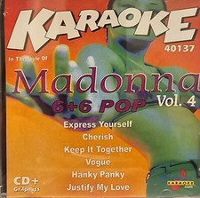 40137 MADONNA CHARTBUSTER KARAOKE CDG