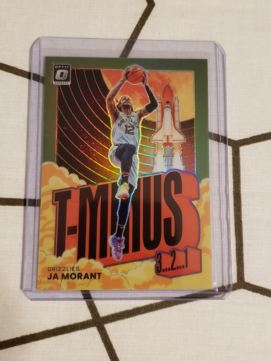 2021-22 DONRUSS OPTIC GREEN T-MINUS JA MORANT#10 SER#/149 | eBay