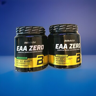 (51,29 /kg) BioTech USA EAA Zero Aminosäuren 2x350g Dose