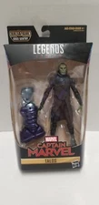 Captain Marvel Hasbro Marvel Legends Series Talos NIB BAF Kree Sentry Leg 