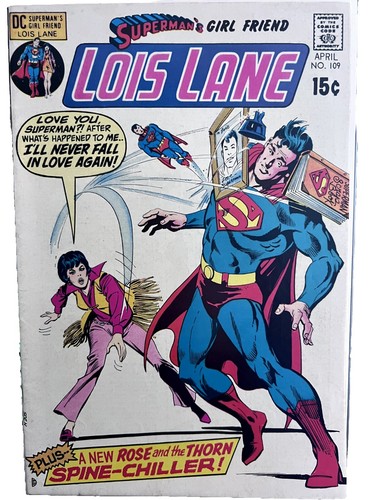 Superman's Girlfriend Lois Lane 69 VG 4.0 High Definition Scans | eBay