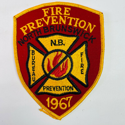North Brunswick Fire Prevention Bureau Of Fire New Jersey NJ Rescue Patch J9B