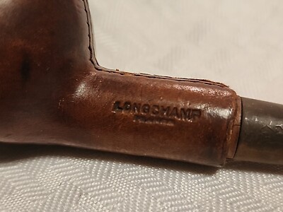 Longchamp France Smoking Pipe Leather Wrapped | eBay