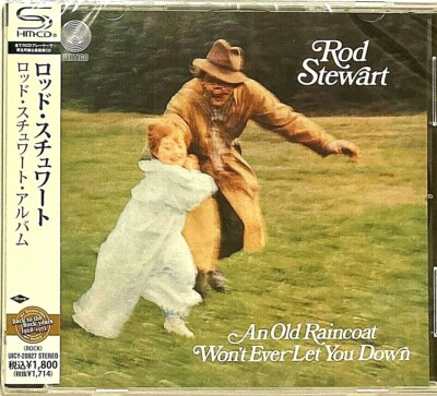 Rod Stewart SEALED BRAND NEW SHMCD ''An Old Raincoat Won't Ever Let You Down'' OBI