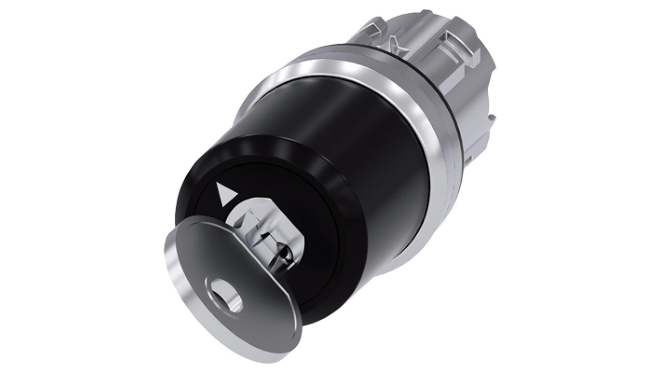 2-position switch actuator with key with spring return IP67 3SU1050-5BC01 /T2UK