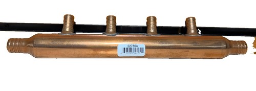 SharkBite 3/4" x 1/2" Barb Open Copper PEX 4 Port Manifold Crimp 22786A NEW!