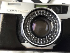 1960s Petri 7S 35mm Rangefinder Camera w/ Fast 45mm f/1.8 Lens