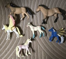 6x Schleich Pferde
