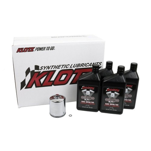 KLOTZ KLOTZ OIL CHANGE KIT HARLEY EVOLUTION BIG TWIN KH-103