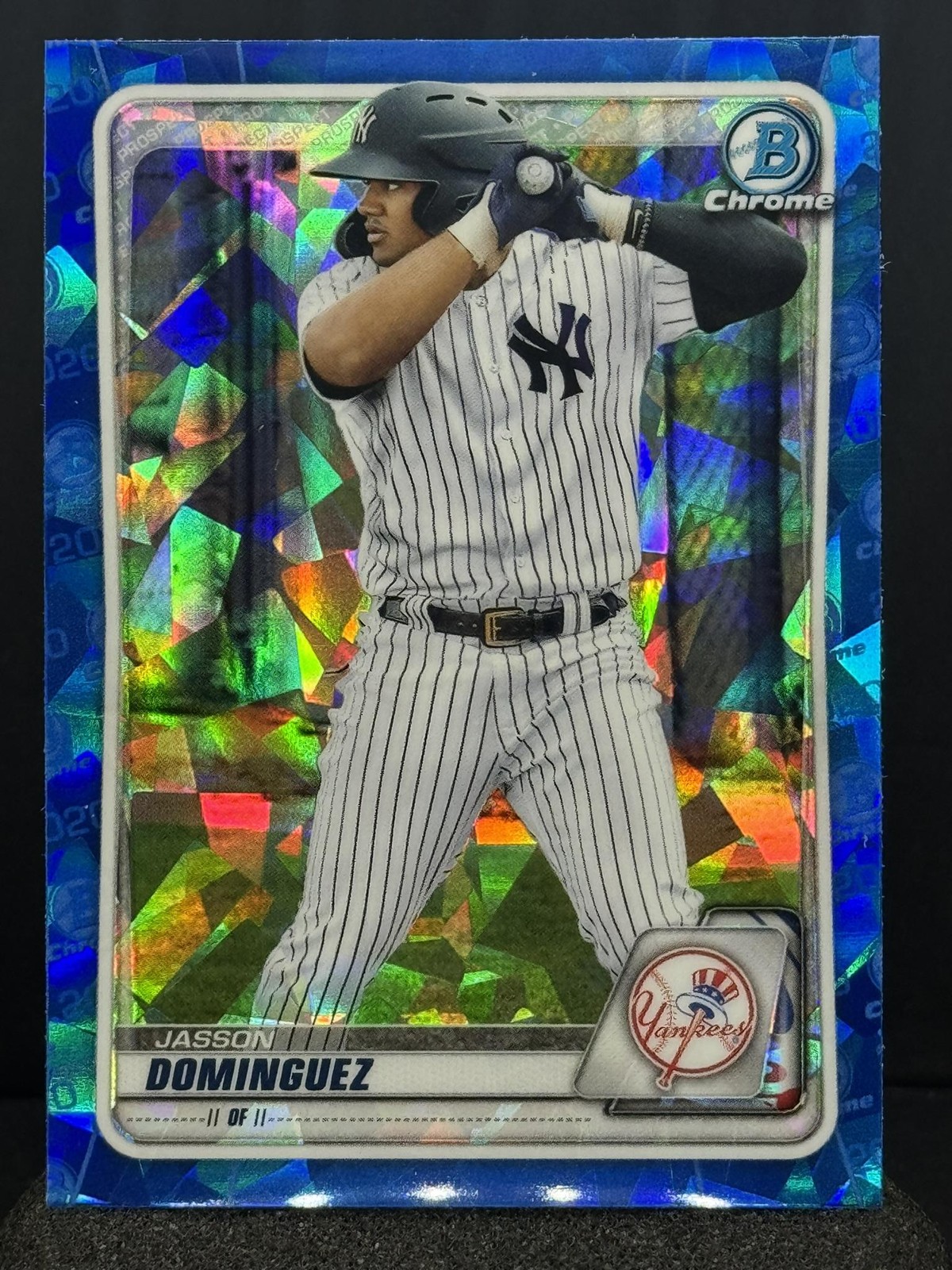 Jasson Dominguez 2020 Bowman Draft Sapphire Edition #BD-151 New York Yankees