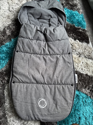 Grey Melange Bugaboo Footmuff UK