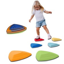 Balance Stepping Stones for Kids Durable Non-Slip Encourage Toddler Gross