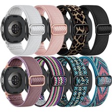 8 Pack Stretchy Bands Compatible with Samsung Galaxy Watch 8 Band 40mm 44mm, ...