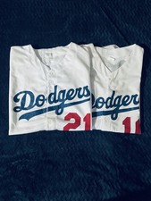 Justin Turner #10 Walker Buehler #21 LA Dodgers SGA Jersey XL