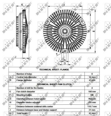Fits NRF 49537 MERCEDES SPRINTER VISCOUS CLUTCH  ⭐UK Stock⭐