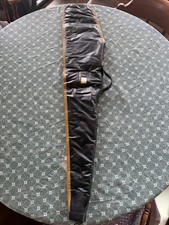 Vintage Black Kolpin Faux Leather Soft Shotgun Rifle Case 45"