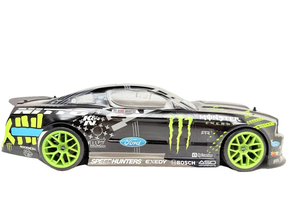 Hpi Racing E10 DRIFT VAUGHN GITTIN JR. MONSTER ENE 1/10 Scale Onroad Mint RARE!! - Image 4 of 4