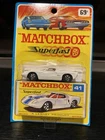MATCHBOX LESNEY FORD GT NO. 41 (MIB) Unopened IN RARE BLISTER PACK. CRAZY NICE!
