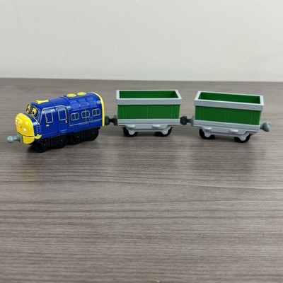 Chuggington Chuggers Brewster Train Diecast Metal Tank Engine Blue Yellow