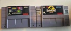 🔥Todd McFarlane's Spawn & Jurassic PARK (Nintendo SNES) AUTHENTIC!🔥