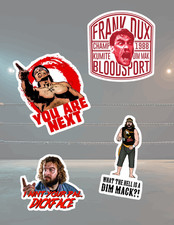 Bloodsport Sports Movie 4pc Sticker Pack Bloodsport Sports Movie 4pc Sticker Pack