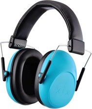 Kids Noise Cancelling Headphones, SNR 28dB Ear Normal, Black Blue