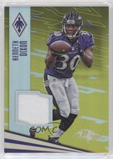 2016 Panini Phoenix RPS Rookie Memorabilia Yellow Prime 4/25 Kenneth Dixon 7l6