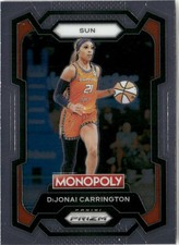 2024-25 Panini Prizm Monopoly WNBA DiJonai Carrington Connecticut Sun #17