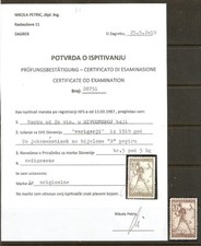 SLOVENIJA SHS YUGOSLAVIA MNH Grey brown stoneprint, 1919, certified!