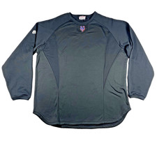 Vintage New York Mets Authentic Majestic Therma Base MLB Pullover Size Men  s XL