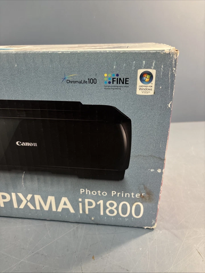Canon Pixma iP1800 Inkjet Printer 1855B002. Sealed New In Box! - Image 2 of 4