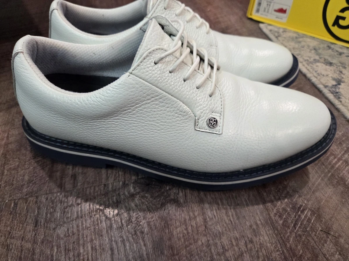 G/FORE Gallivanter Golf Shoes Mens Size 14 White Leather Spikeless G4MC20EF02 G/FORE Collection Gallivanter Golf Shoes Snow/Monument  main image 2